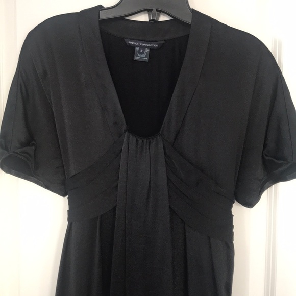 French connection Black shimmery Dress - Picture 3 of 7